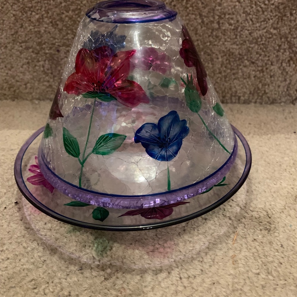 Yankee Candle Shade And Plate